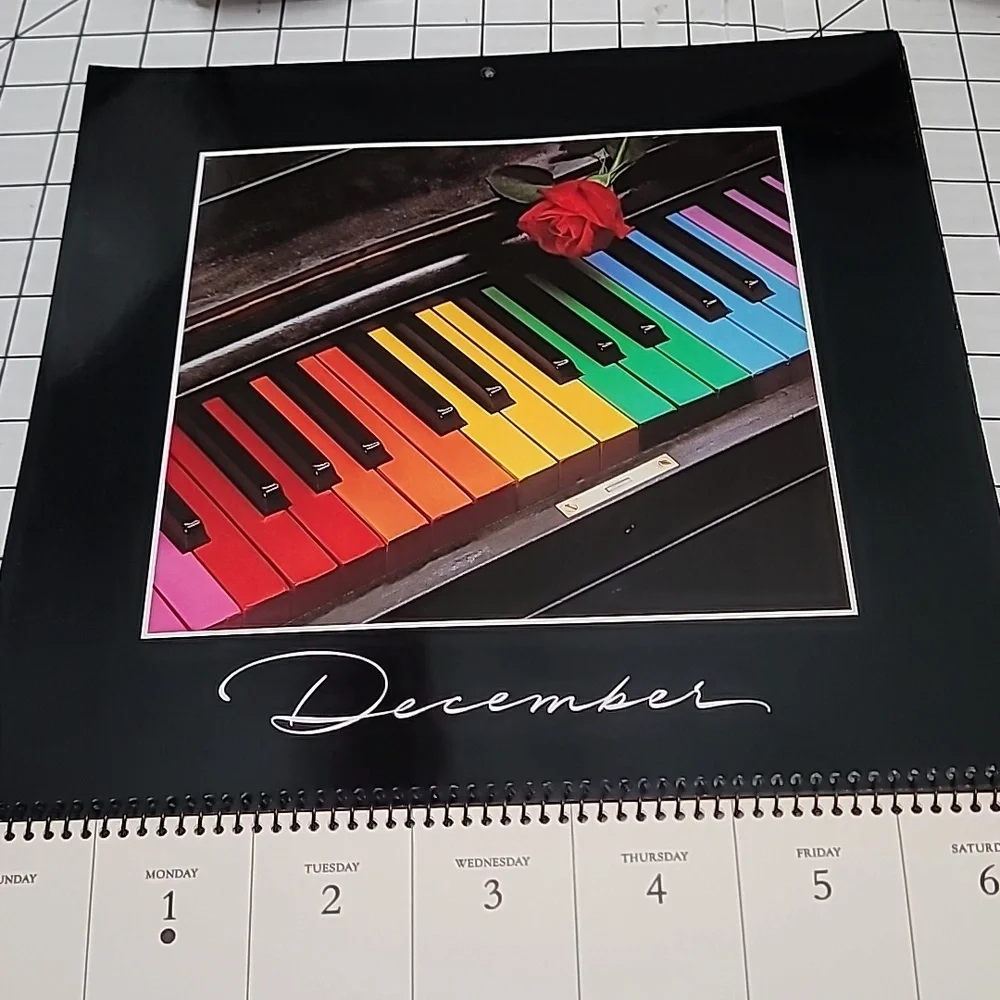 Vintage 1986 Hallmark Rainbows Calendar‎ Preloved